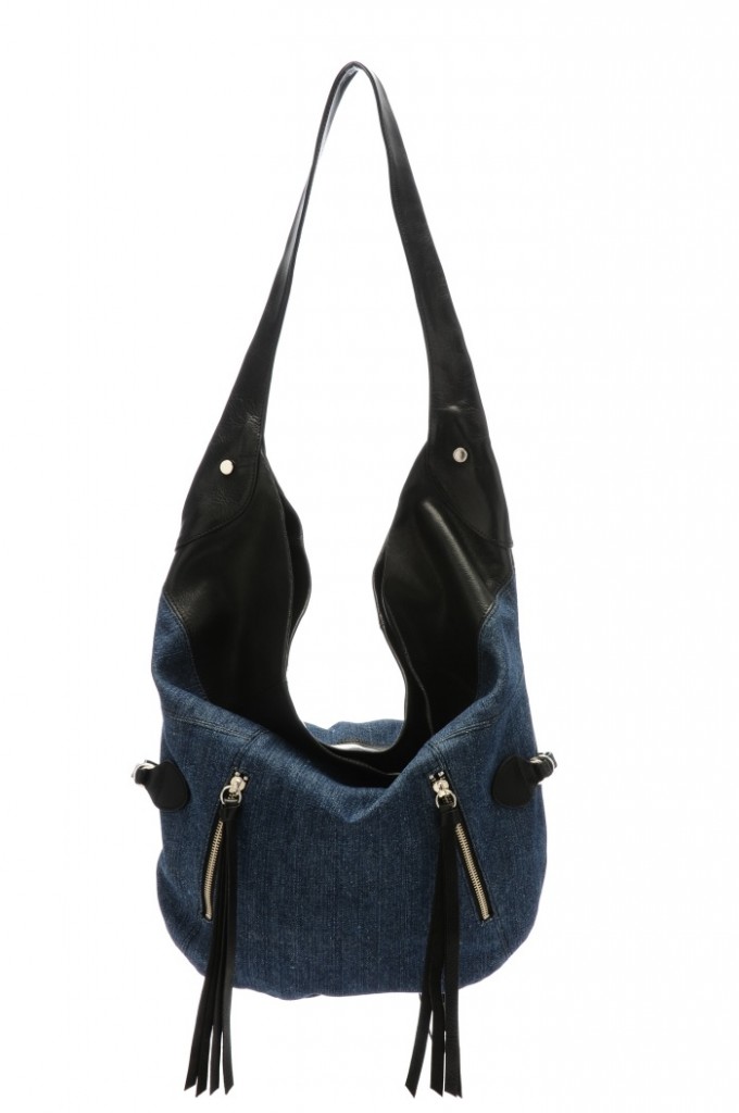 Foley & Corinna Moto Hobo Denim Bag : DenimBlog