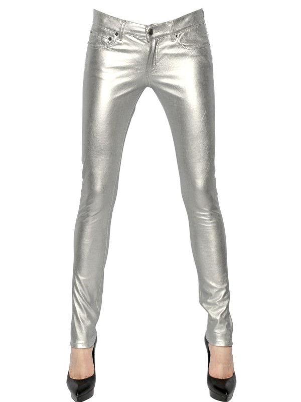 Faux Leather Pants By Saint Laurent Denimblog